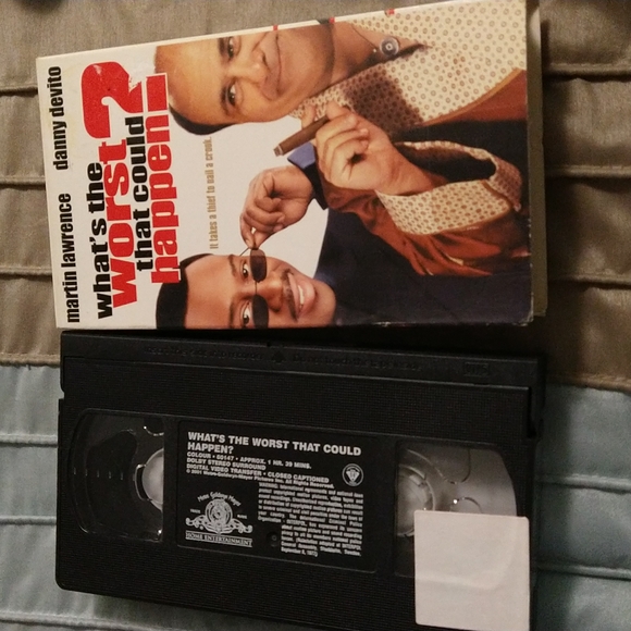 6/$15 What’s the Worst That Could Happen? VHS Tape - Picture 4 of 4
